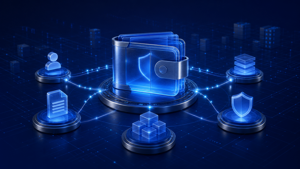 European Business Wallet collegata ai moduli ERP e ai processi aziendali